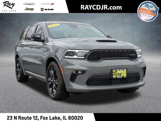 Destroyer Gray Clearcoat 2022 Dodge Durango R/T AWD SUV / Crossover All-Wheel Drive 8-Speed Automatic