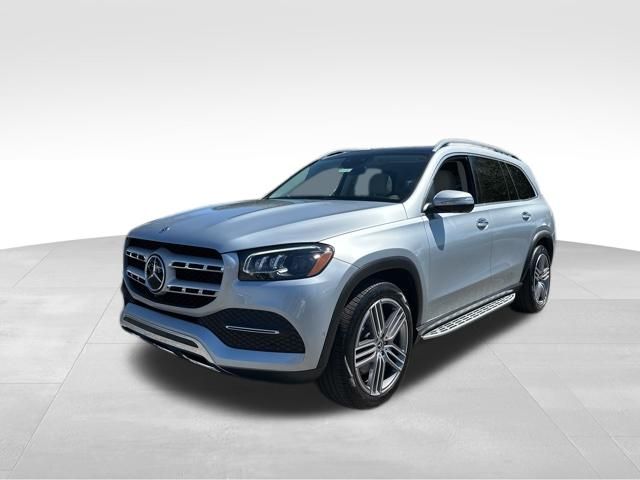 Cirrus Silver Metallic 2022 Mercedes-Benz GLS 450 4MATIC SUV / Crossover All-Wheel Drive 9-Speed Automatic