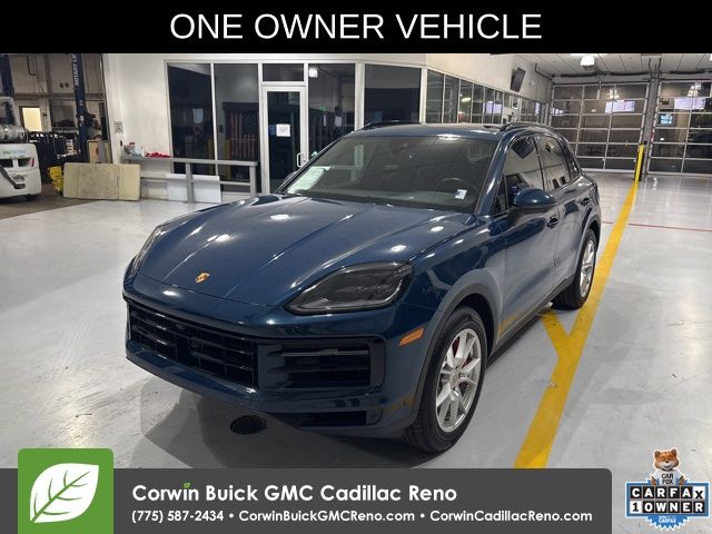 Blue 2024 Porsche Cayenne S AWD SUV / Crossover All-Wheel Drive 8-Speed Automatic