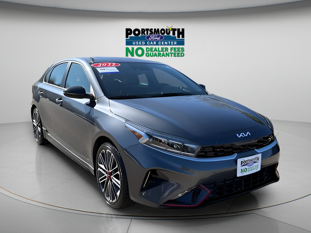 Gravity Gray 2022 Kia Forte GT FWD Sedan Front-Wheel Drive 6-Speed Manual