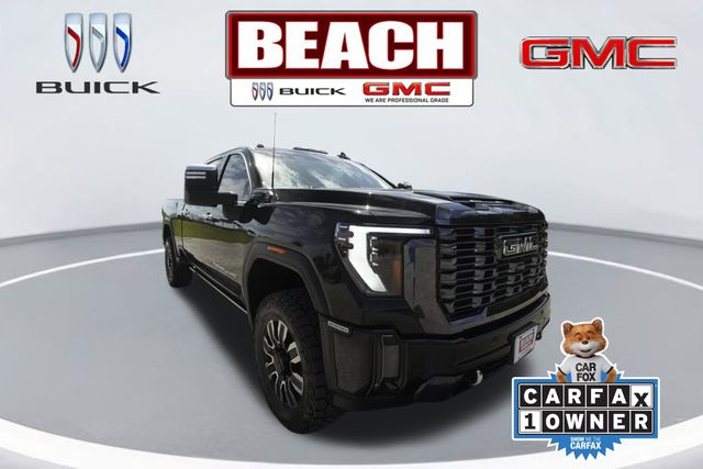 Onyx Black 2024 GMC Sierra 2500HD Denali Ultimate Crew Cab 4WD Pickup Truck Four-Wheel Drive Automatic