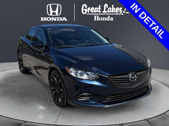 Deep Crystal Blue Mica 2017 Mazda MAZDA6 Sedan Front-Wheel Drive 6-Speed Automatic