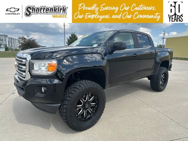 Onyx Black 2019 GMC Canyon Pickup Truck Four-Wheel Drive 8-Speed Automatic