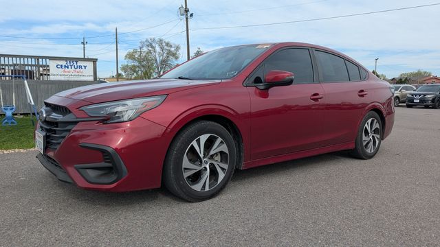 Crimson Red Pearl 2024 Subaru Legacy Premium AWD Sedan All-Wheel Drive Continuously Variable Transmission