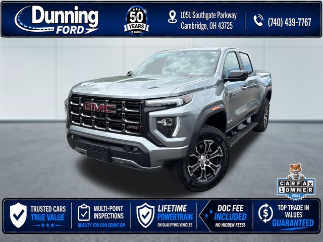 Sterling Metallic 2025 GMC Canyon Pickup Truck Four-Wheel Drive 8-Speed Automatic