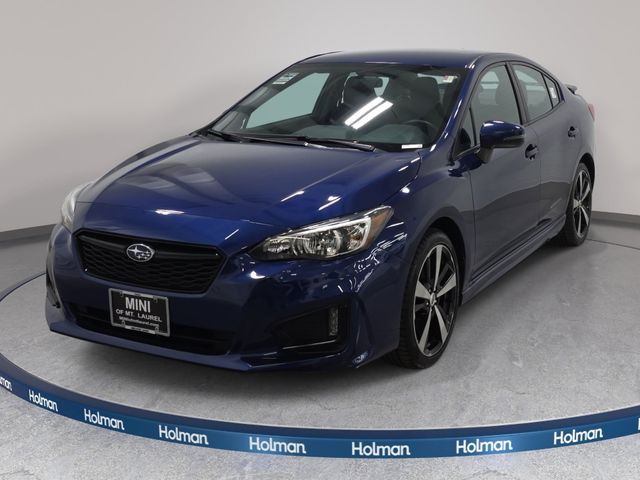 Lapis Blue Pearl 2018 Subaru Impreza 2.0i Sport Sedan AWD Sedan All-Wheel Drive Continuously Variable Transmission