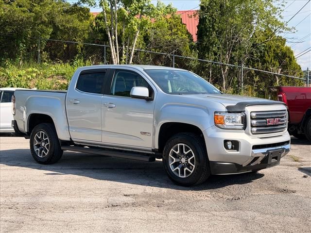 Quicksilver Metallic 2017 GMC Canyon Pickup Truck Four-Wheel Drive 8-Speed Automatic