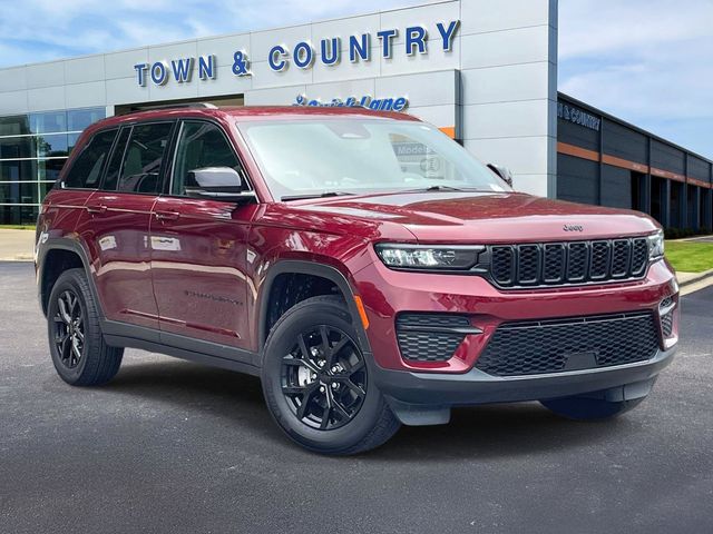 Velvet Red Pearlcoat 2024 Jeep Grand Cherokee SUV / Crossover Four-Wheel Drive 8-Speed Automatic