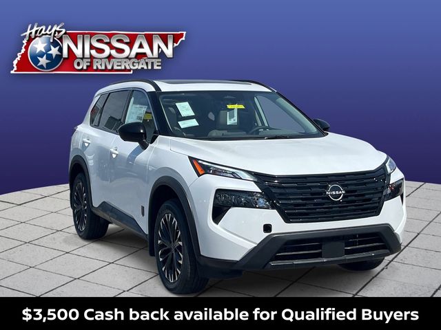 Everest White Pearl Tricoat 2026 Nissan Rogue SUV / Crossover Front-Wheel Drive Continuously Variable Transmission
