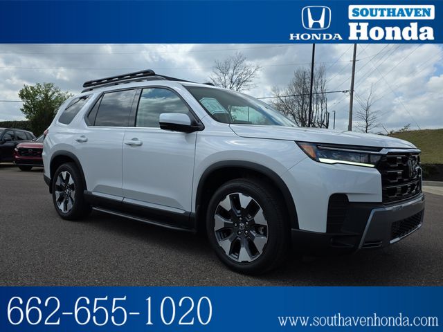 Platinum White Pearl 2026 Honda Pilot Elite AWD SUV / Crossover All-Wheel Drive Automatic
