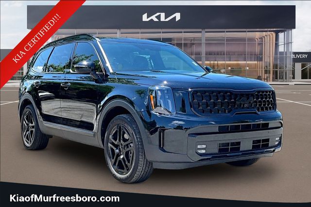 Ebony Black 2025 Kia Telluride SUV / Crossover All-Wheel Drive 8-Speed Automatic