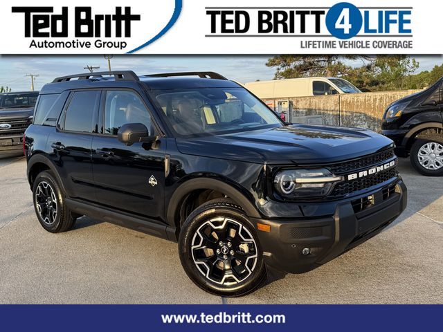 Shadow Black 2025 Ford Bronco Sport Outer Banks AWD SUV / Crossover All-Wheel Drive 8-Speed Automatic