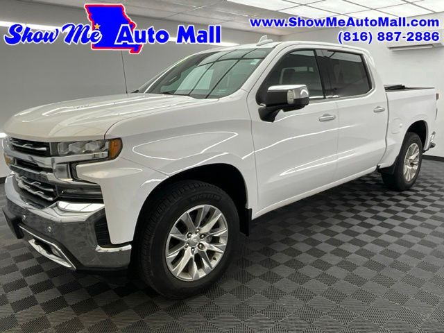 Summit White 2019 Chevrolet Silverado 1500 Pickup Truck Four-Wheel Drive Automatic