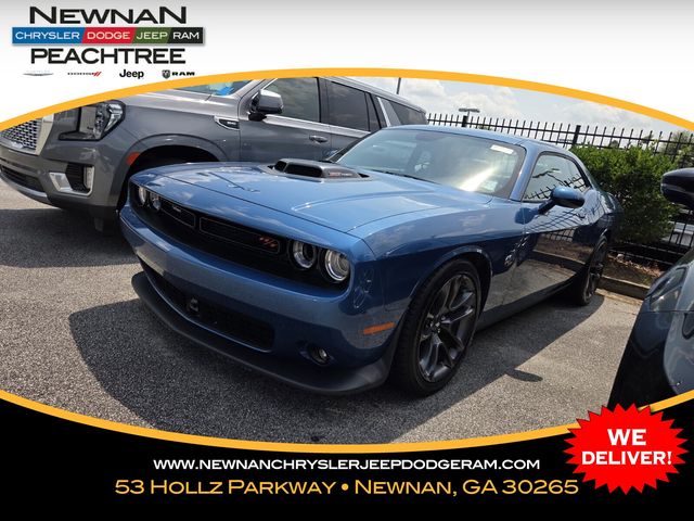 Blue (Frostbite) 2023 Dodge Challenger Coupe Rear-Wheel Drive 8-Speed Automatic