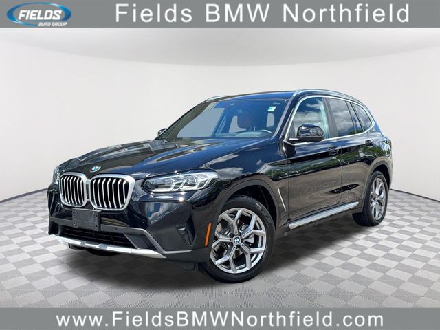 Jet Black 2023 BMW X3 SUV / Crossover All-Wheel Drive 8-Speed Automatic