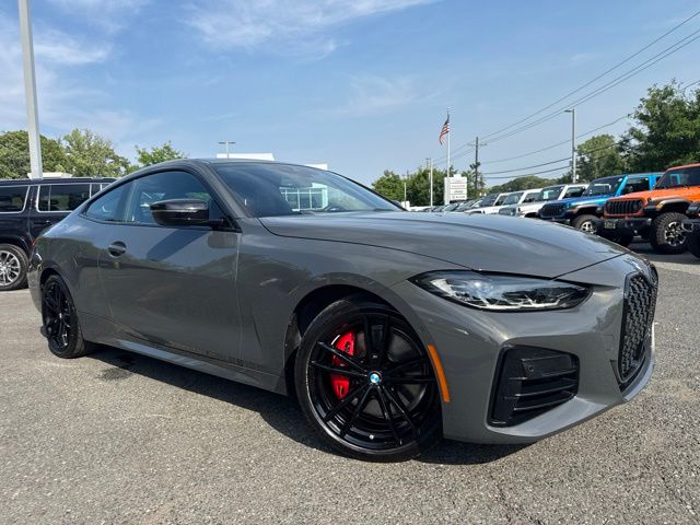 Dravit Gray Metallic 2024 BMW 4 Series Coupe All-Wheel Drive 8-Speed Automatic