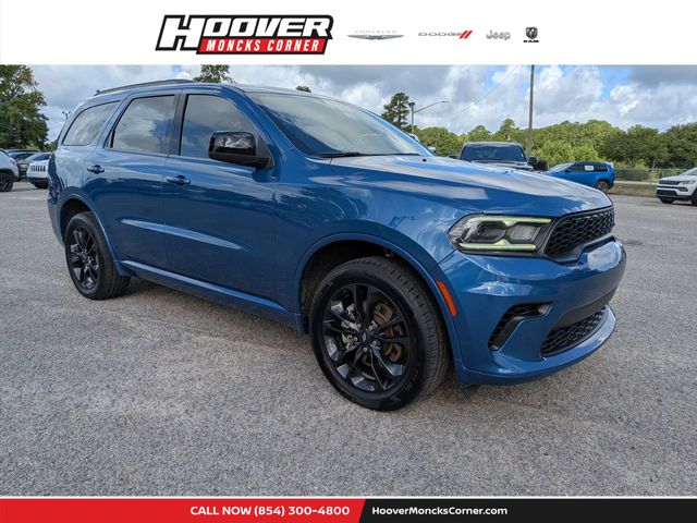 Blue (Frostbite Pearlcoat) 2023 Dodge Durango SUV / Crossover All-Wheel Drive 8-Speed Automatic