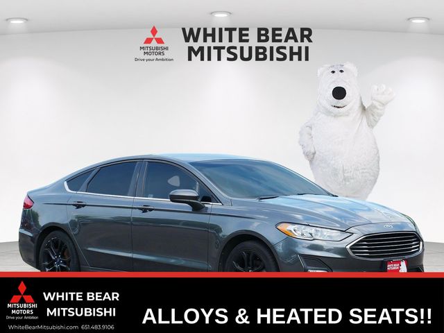 Gray 2019 Ford Fusion Sedan Front-Wheel Drive 6-Speed Automatic
