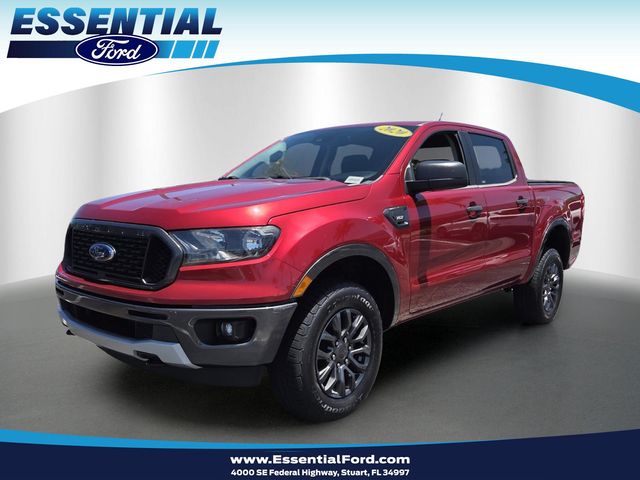 Red Metallic 2020 Ford Ranger XLT SuperCrew RWD Pickup Truck 4X2 Automatic