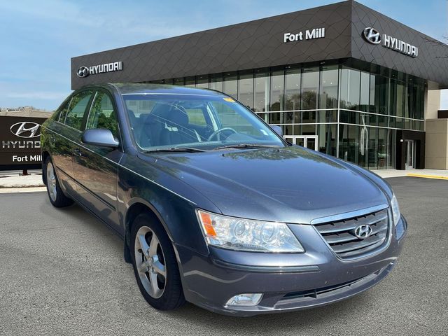 Willow Gray 2009 Hyundai Sonata V6 SE FWD Sedan Front-Wheel Drive 5-Speed Automatic Overdrive