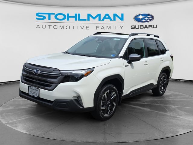 Crystal White Pearl 2026 Subaru Forester Hybrid SUV / Crossover All-Wheel Drive Continuously Variable Transmission
