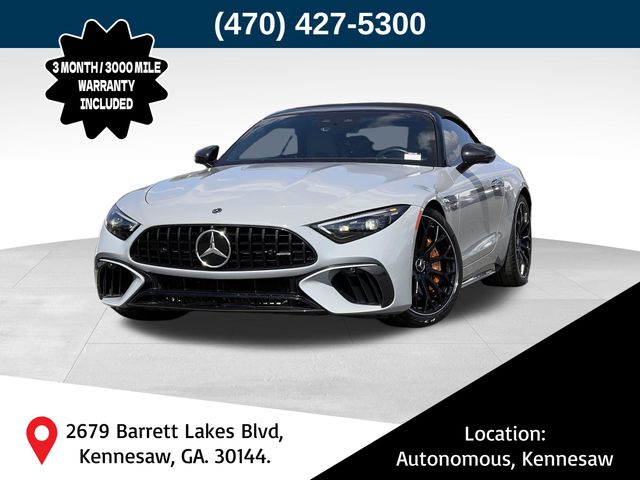 MANUFAKTUR Alpine Gray 2022 Mercedes-Benz SL-Class Convertible All-Wheel Drive 9-Speed Automatic