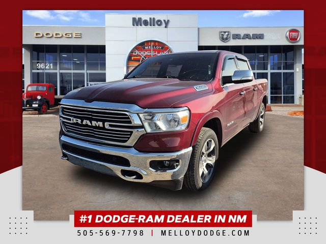 Red 2022 RAM 1500 Pickup Truck Four-Wheel Drive 8-Speed Automatic