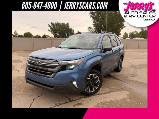 Horizon Blue Pearl 2025 Subaru Forester SUV / Crossover All-Wheel Drive Continuously Variable Transmission