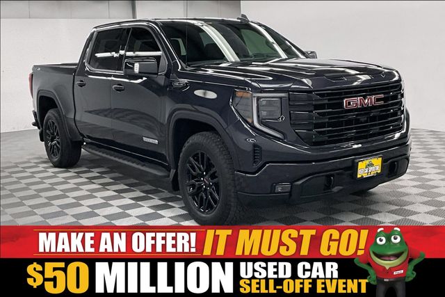 Titanium Rush Metallic 2025 GMC Sierra 1500 Pickup Truck Four-Wheel Drive 10-Speed Automatic