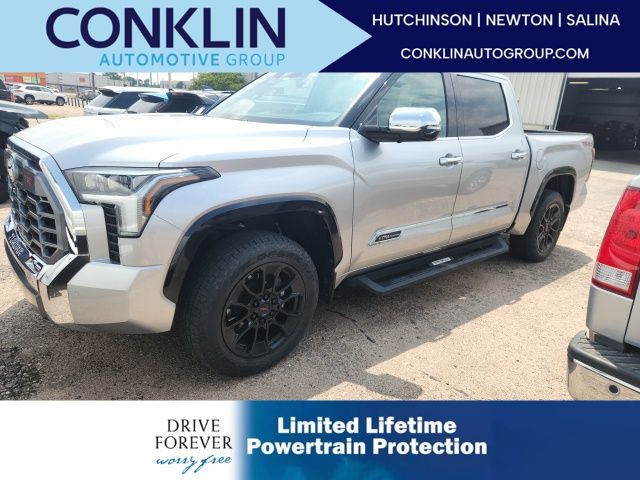 Celestial Silver Metallic 2023 Toyota Tundra Pickup Truck Four-Wheel Drive Automatic