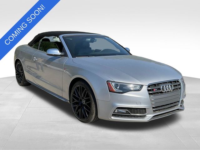 Silver 2015 Audi S5 3.0T quattro Premium Plus Cabriolet AWD Convertible All-Wheel Drive 7-Speed Automatic