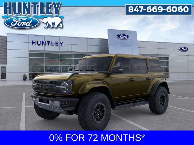 Shelter Green Metallic 2025 Ford Bronco Raptor 4WD SUV / Crossover Four-Wheel Drive Automatic