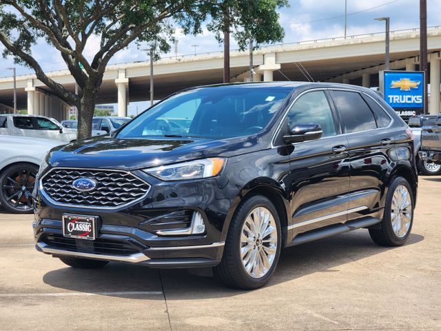 2022 Ford Edge Titanium Black at Cook Ford