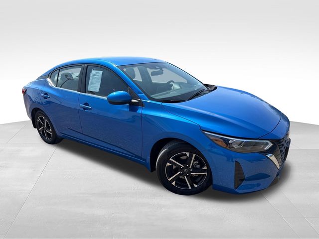 Electric Blue Metallic 2025 Nissan Sentra Sedan Front-Wheel Drive Continuously Variable Transmission