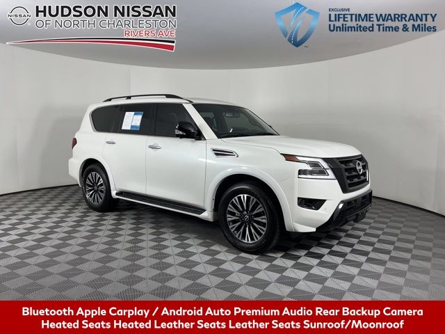 2024 Aspen White Tricoat Nissan Armada SL SUV