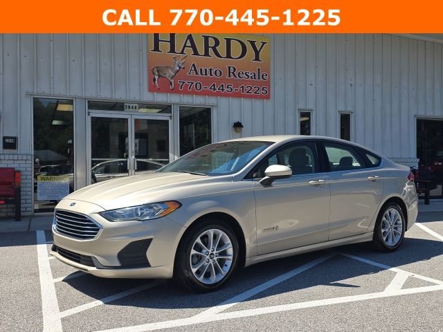 Certified 2019 Ford Fusion Hybrid SE with VIN 3FA6P0LU9KR185016 for sale in Dallas, GA