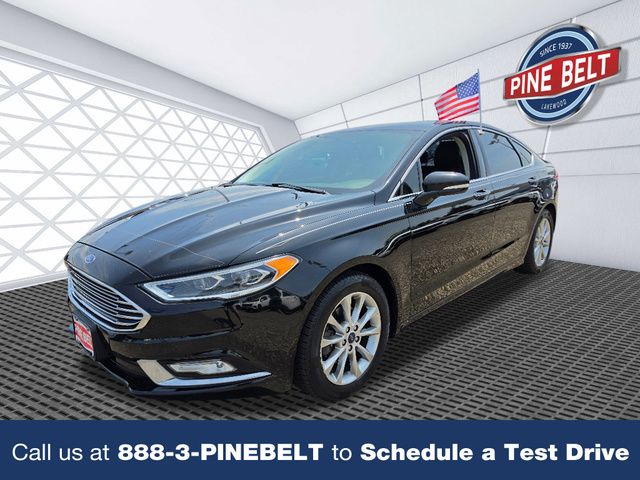 Shadow Black 2017 Ford Fusion SE Sedan Front-Wheel Drive 6-Speed Automatic