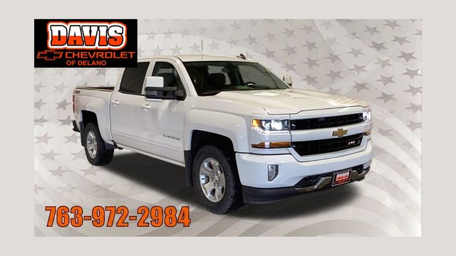 Summit White 2017 Chevrolet Silverado 1500 Pickup Truck Four-Wheel Drive 6-Speed Automatic Overdrive