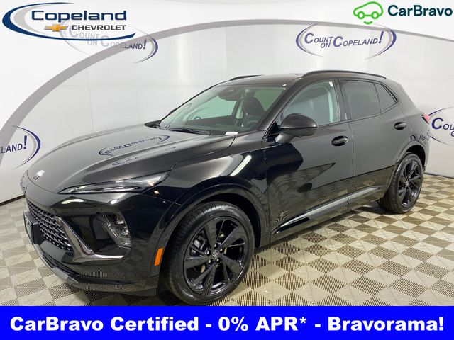 Black (Ebony Twilight Metallic) 2025 Buick Envision Sport Touring AWD SUV / Crossover All-Wheel Drive 9-Speed Automatic