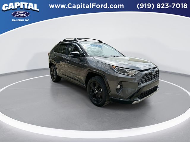 Certified 2021 Toyota RAV4 XSE with VIN JTME6RFV5MJ009644 for sale in Raleigh, NC