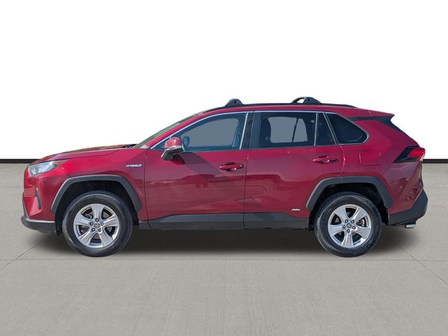 2021 Toyota RAV4 Hybrid LE Red at North Houston Mitsubishi