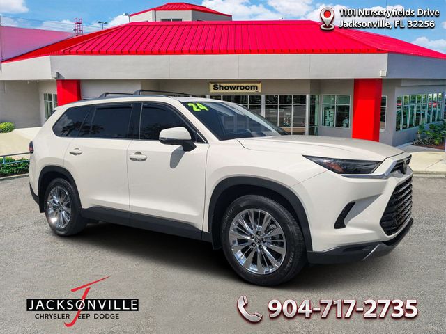 Cream 2024 Toyota Grand Highlander SUV / Crossover All-Wheel Drive 8-Speed Automatic