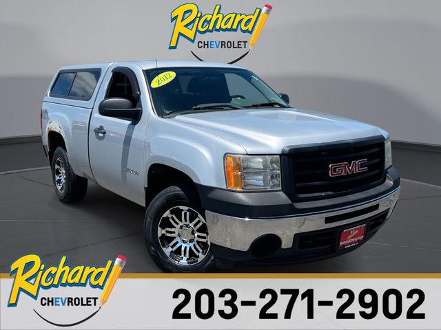 Quicksilver Metallic 2012 GMC Sierra 1500 Pickup Truck Four-Wheel Drive 4-Speed Automatic Overdrive