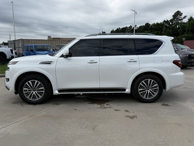 2021 Nissan Armada SL White at Baytown Hyundai