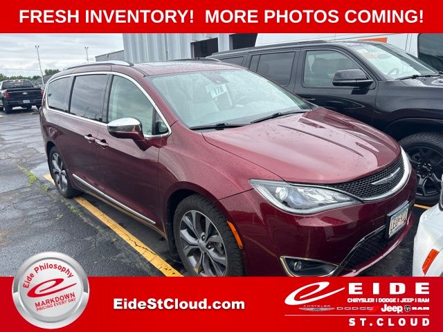 2017 Velvet Red Pearlcoat Chrysler Pacifica Limited FWD Van