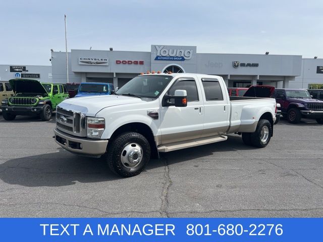 Oxford White Clearcoat 2008 Ford F-350 Super Duty Pickup Truck 5-Speed Automatic Overdrive