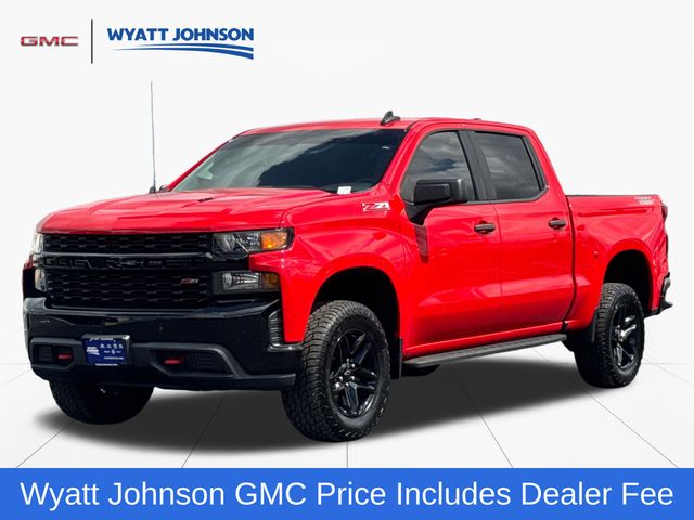 Red 2022 Chevrolet Silverado 1500 Pickup Truck Four-Wheel Drive Automatic