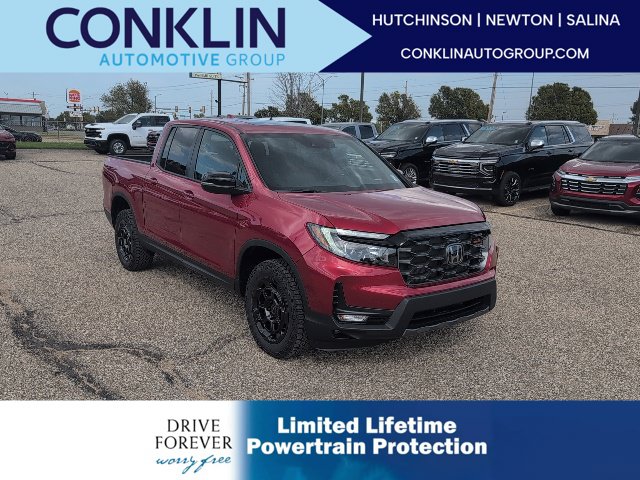 Radiant Red Metallic II 2026 Honda Ridgeline Pickup Truck All-Wheel Drive 9-Speed Automatic