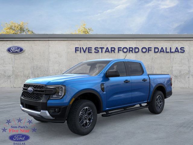 Velocity Blue Metallic 2026 Ford Ranger XLT SuperCrew RWD Pickup Truck 4X2 Automatic