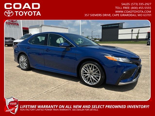 Reservoir Blue 2024 Toyota Camry Sedan All-Wheel Drive 8-Speed Automatic
